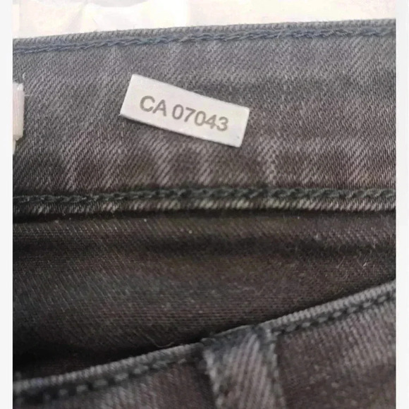 Hidden Black Raw Hem Skinny Stretchy High Rise Ankle Jeans Size 26 - Picture 10 of 12